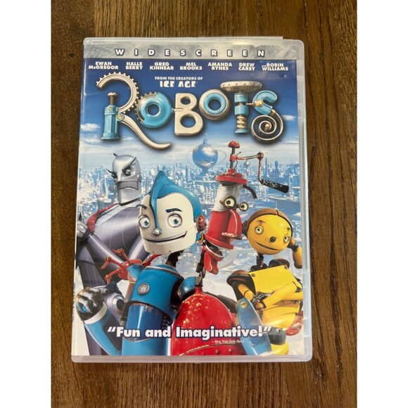 Robots DVD 2005 Widescreen Animated Movie Comedy Adventure - Picture 1 of 4